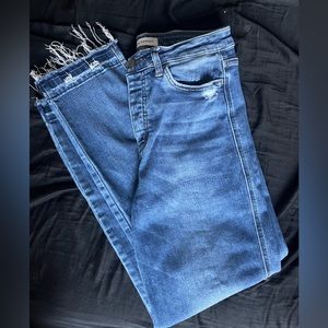 Flying monkey cut off jeans